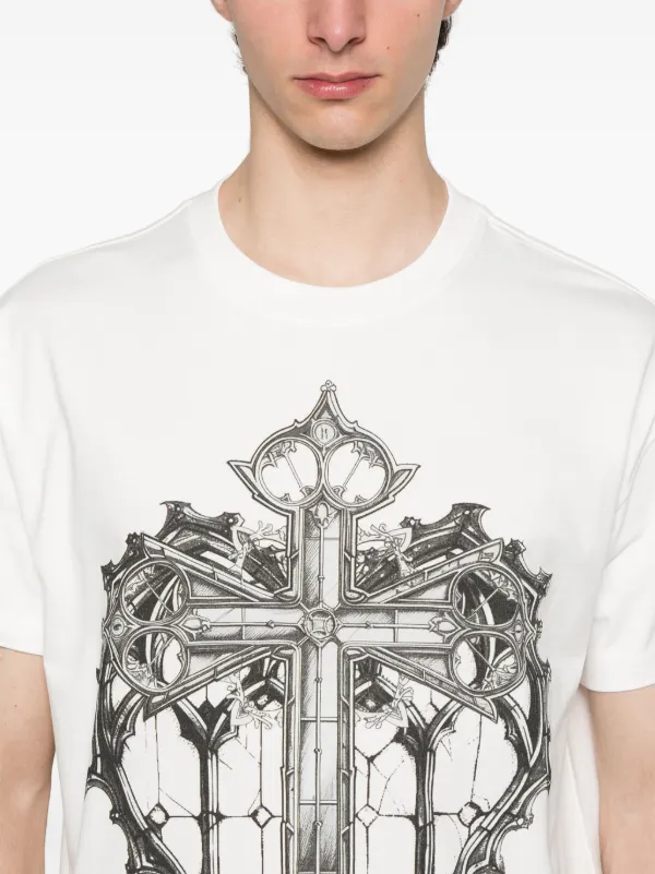Who Decides War セイクリッドハートTシャツ Who Decides War Sacred Heart T-shirt | White | FARFETCH CA