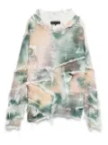 Who Decides War camouflage-pattern hoodie - Neutrals