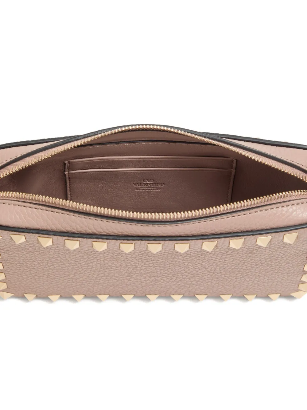 Valentino Garavani Clutch verfraaid met Rockstud Roze