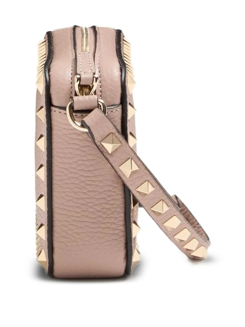 Valentino Garavani Clutch verfraaid met Rockstud Roze