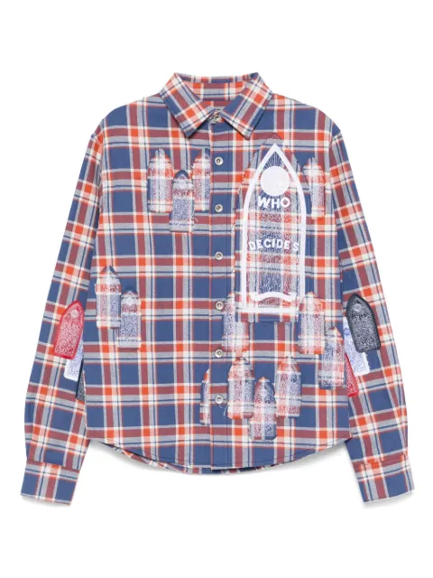 Who Decides War Glory Flannel shirt