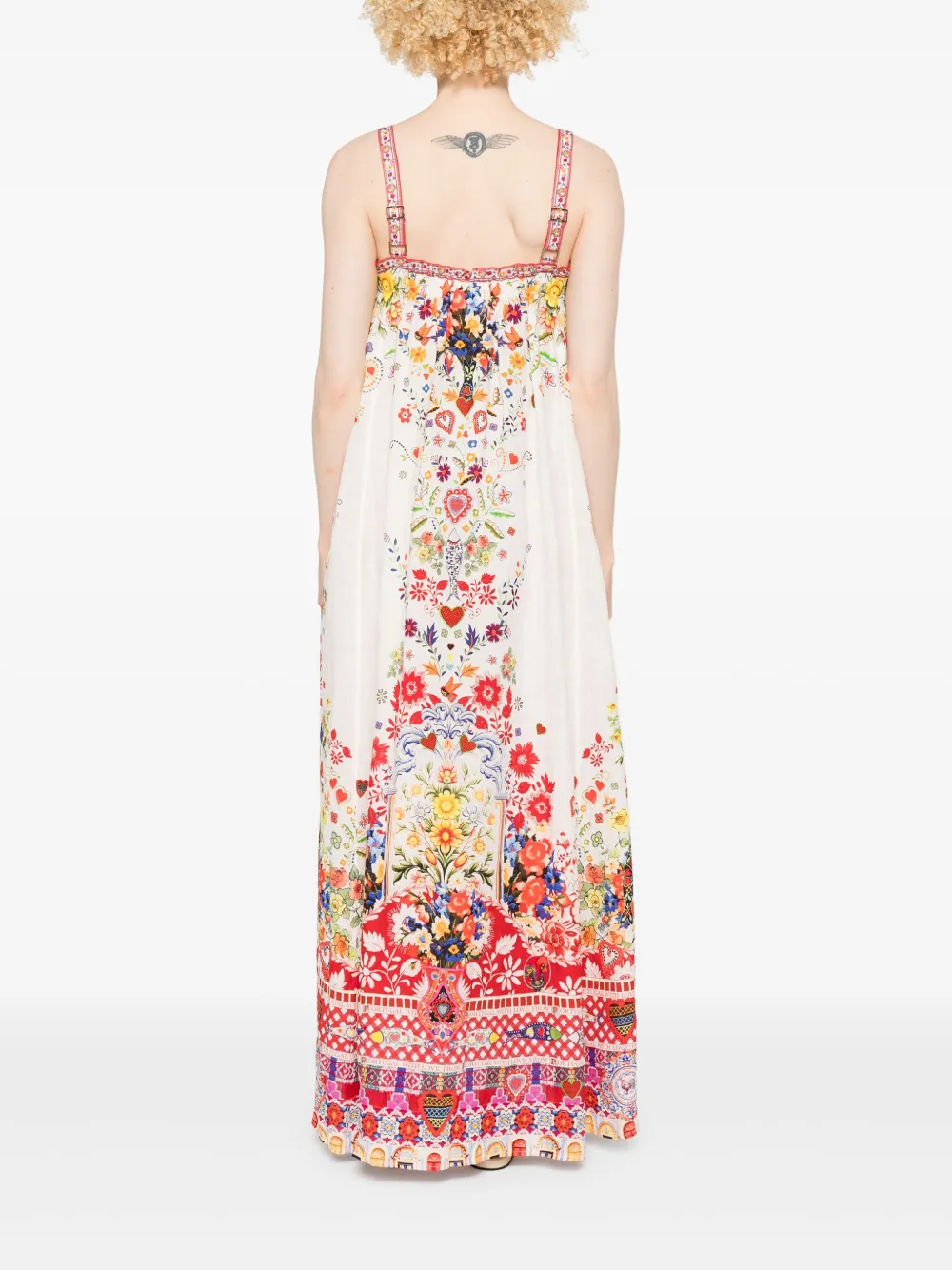Camilla Faith Luck and Justice maxi-jurk Wit