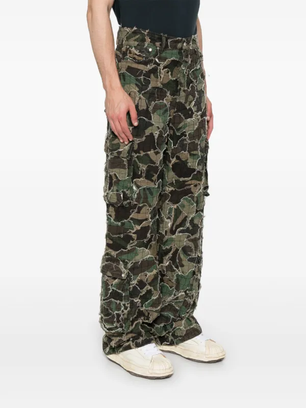 Who Decides War Washed Camo カーゴパンツ | FARFETCH JP