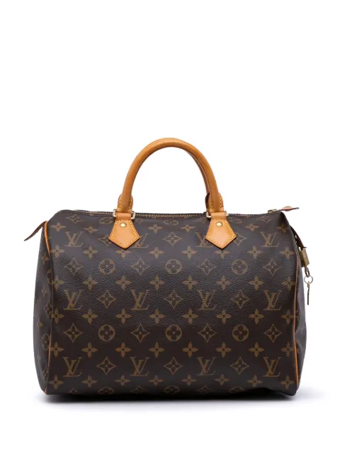 Louis Vuitton Pre-Owned 2015 Monogram Speedy Boston-Tasche 30cm