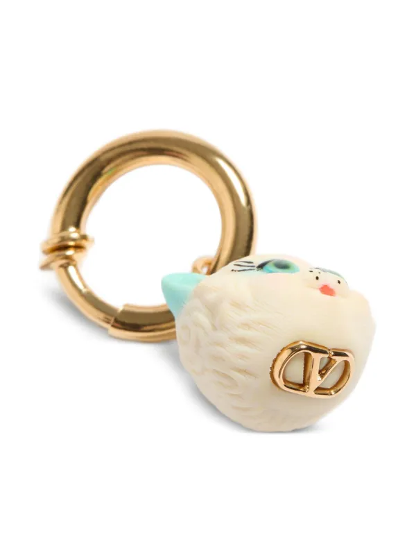 Valentino Garavani Le Chat De La Maison Pendant Charm | Gold