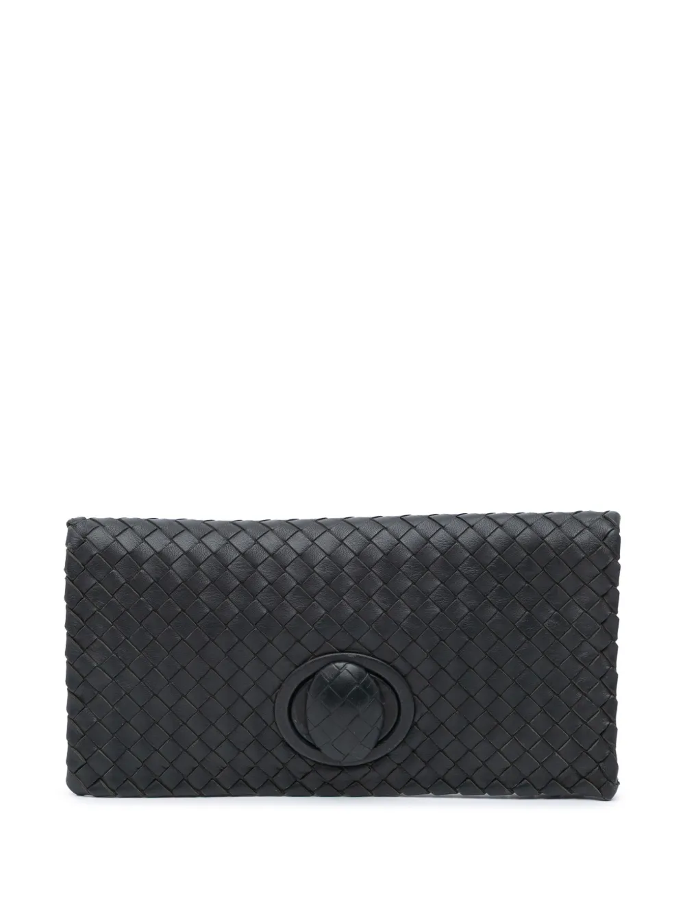 2012-2024 Nappa Intrecciato Turn Lock clutch bag