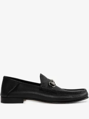 Gucci 1953 Horsebit Leather Loafers | Black | FARFETCH CA display picture 3
