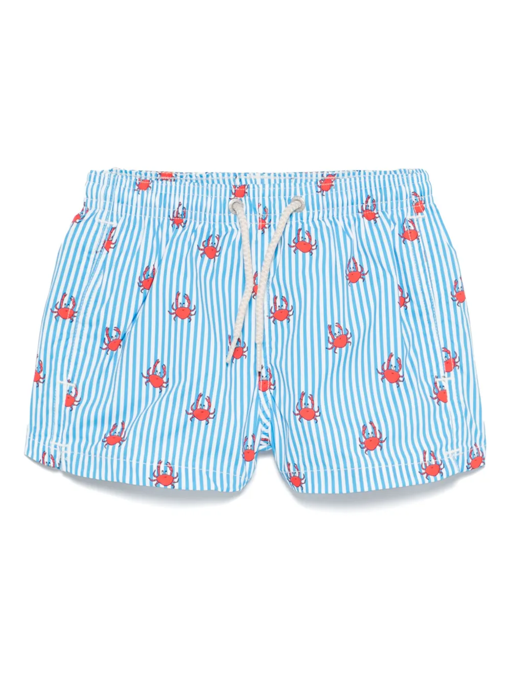 MC2 Saint Barth Kids コンフォート ライト トランクス水着 - ブルー MC2 Saint Barth Kids コンフォート ライト トランクス水着 - ブルー