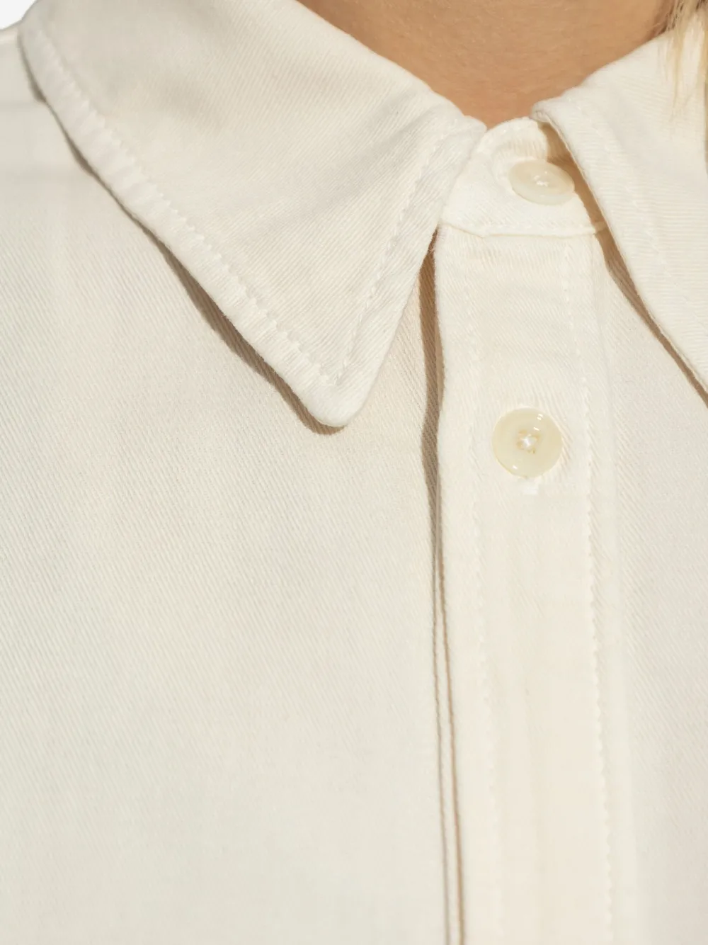 LEMAIRE Katoenen shirt Beige