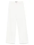 Lorena Antoniazzi logo-patch jeans - White