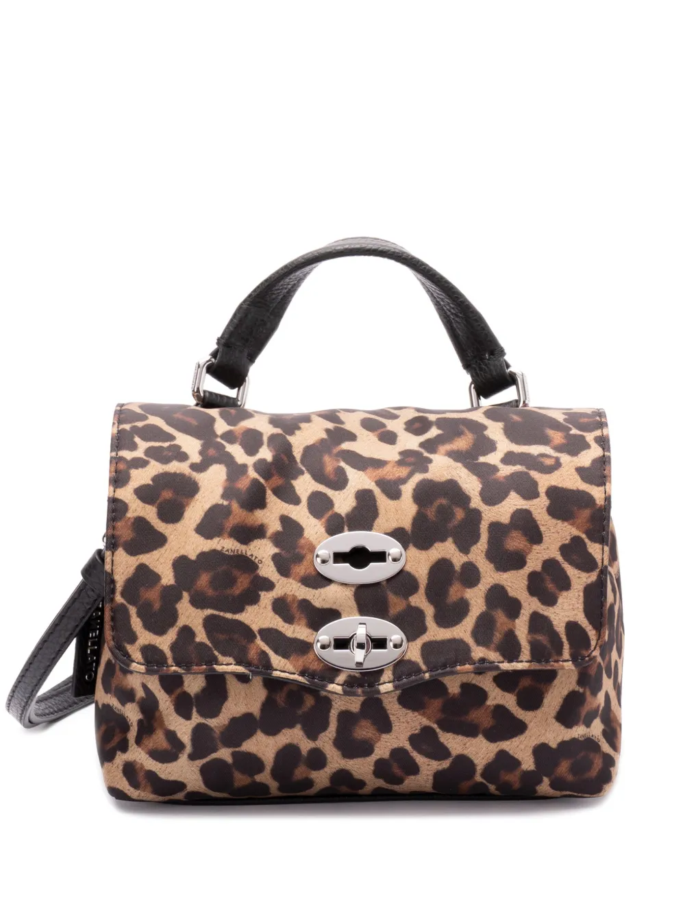 Zanellato Shopper met luipaardprint Bruin
