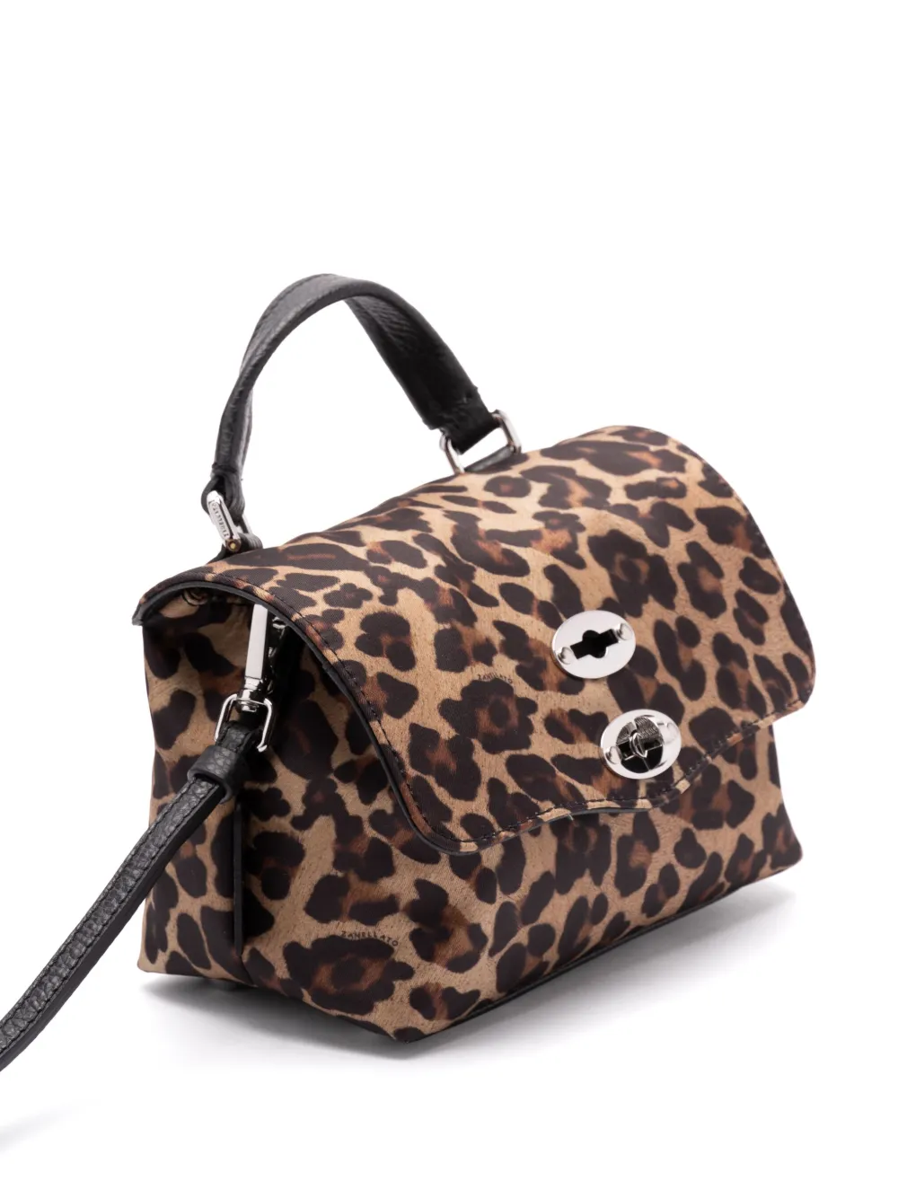 Zanellato Shopper met luipaardprint Bruin