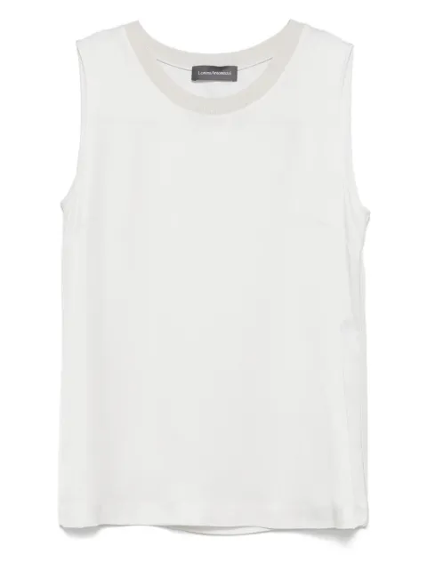 Lorena Antoniazzi satin tank top