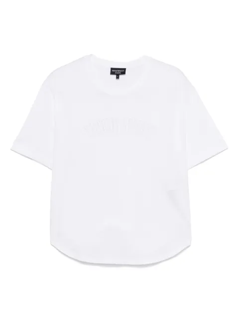 Emporio Armani logo-embroidered T-shirt