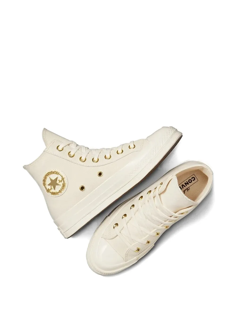 Converse Chuck 70 logo-plaque sneakers White