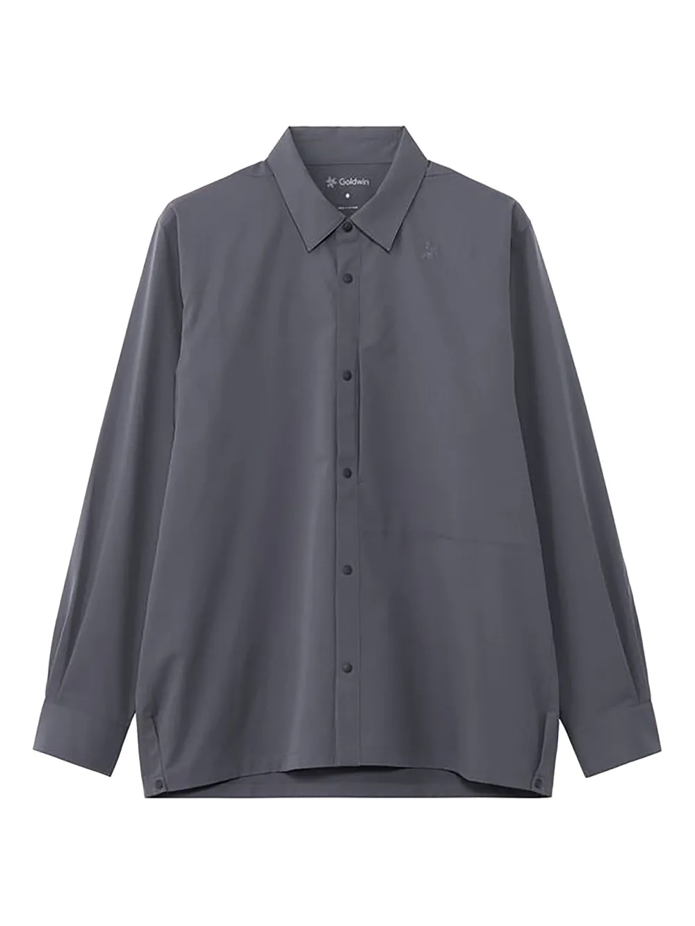 Goldwin logo-print shirt | Grey | Image 1