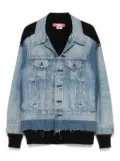 Junya Watanabe MAN panelled jacket - Blue