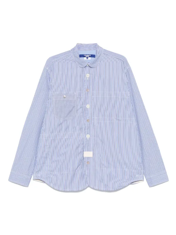 Junya Watanabe MAN Striped Shirt | Blue | FARFETCH