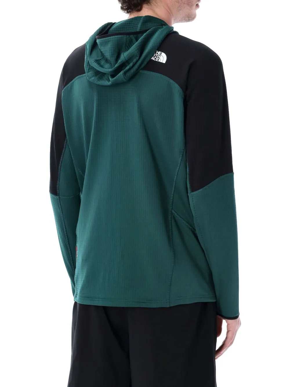 The North Face Hoodie met logoprint Groen
