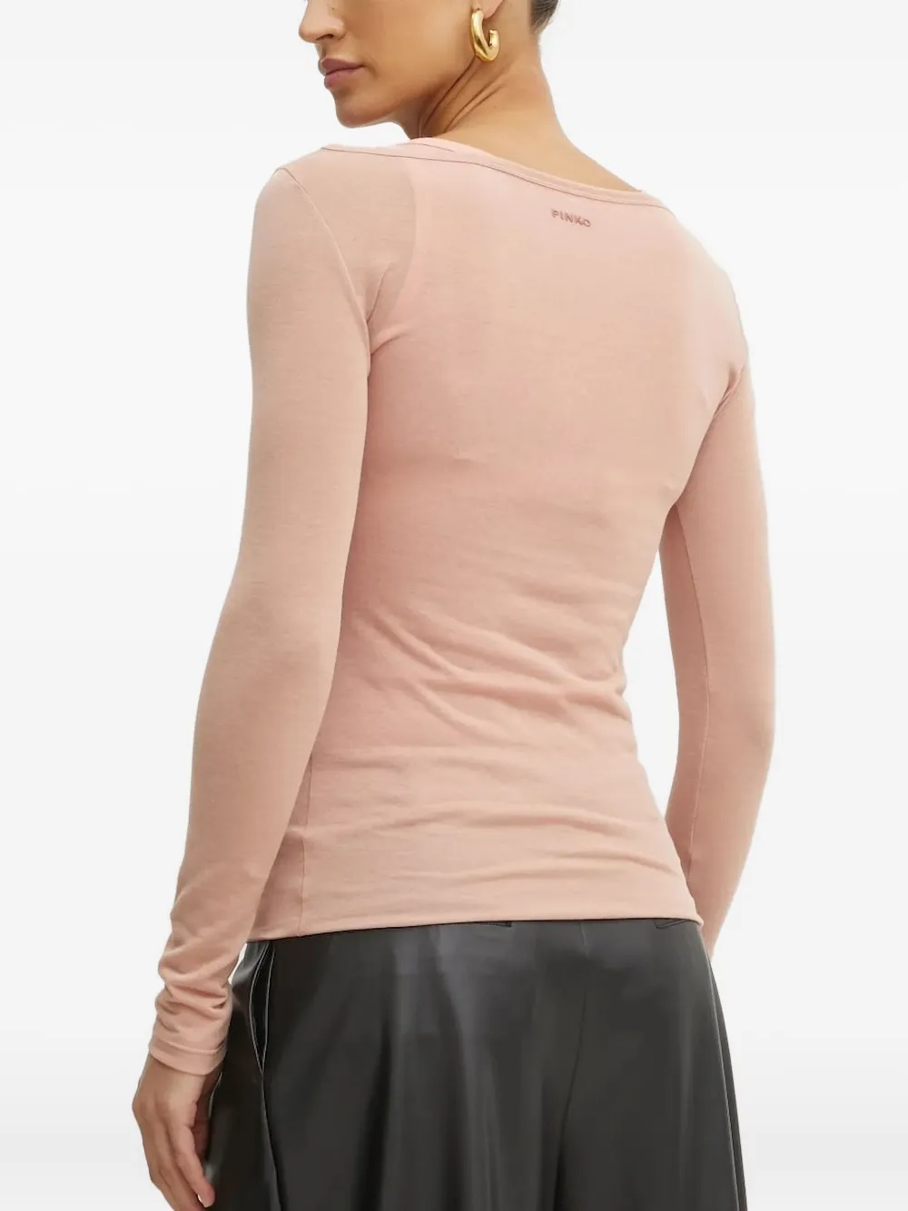 PINKO jersey long-sleeve top - Roze