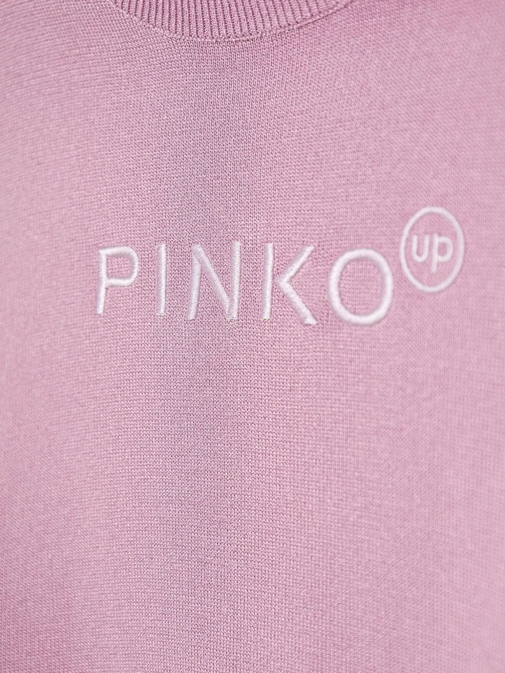 Pinko Kids Trui met geborduurd logo Roze