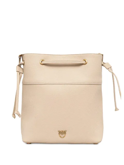 PINKO drawstring-detail bucket bag