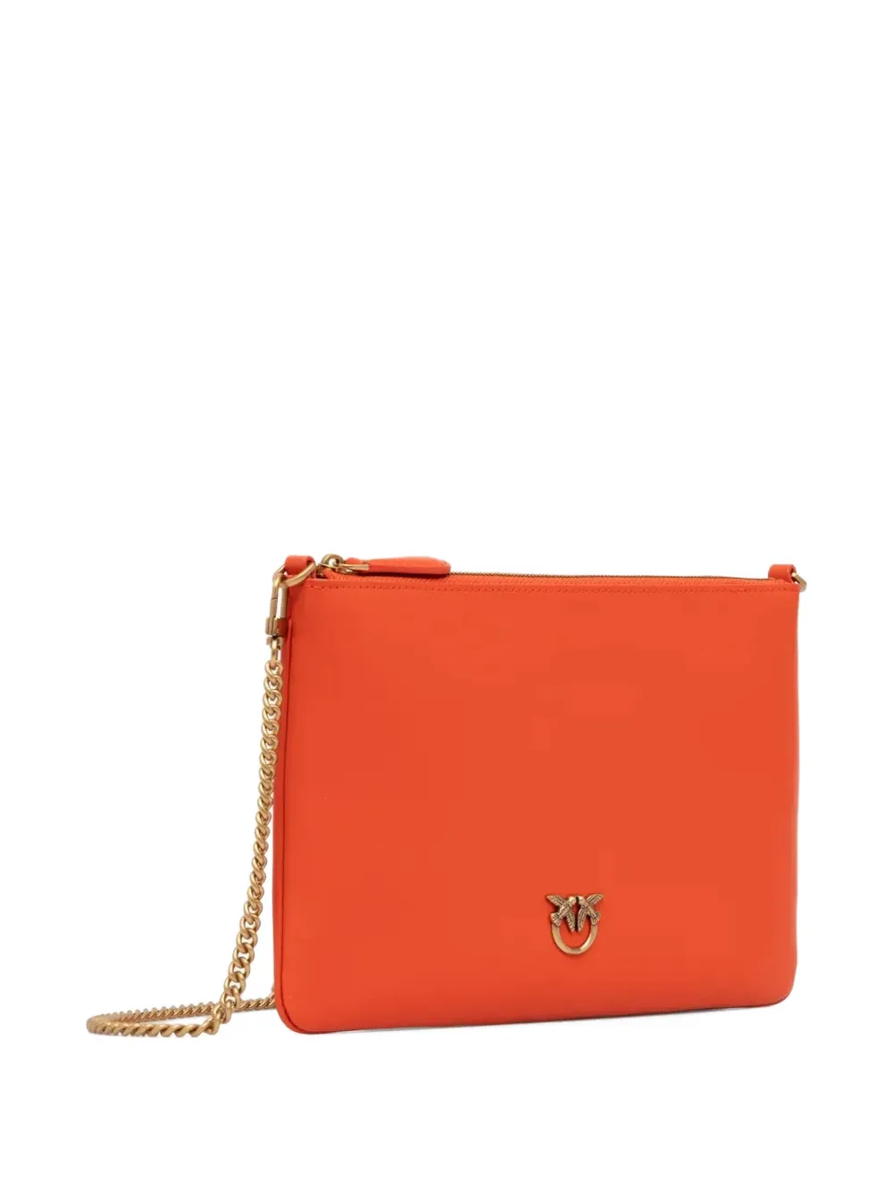 PINKO Leren crossbodytas Oranje