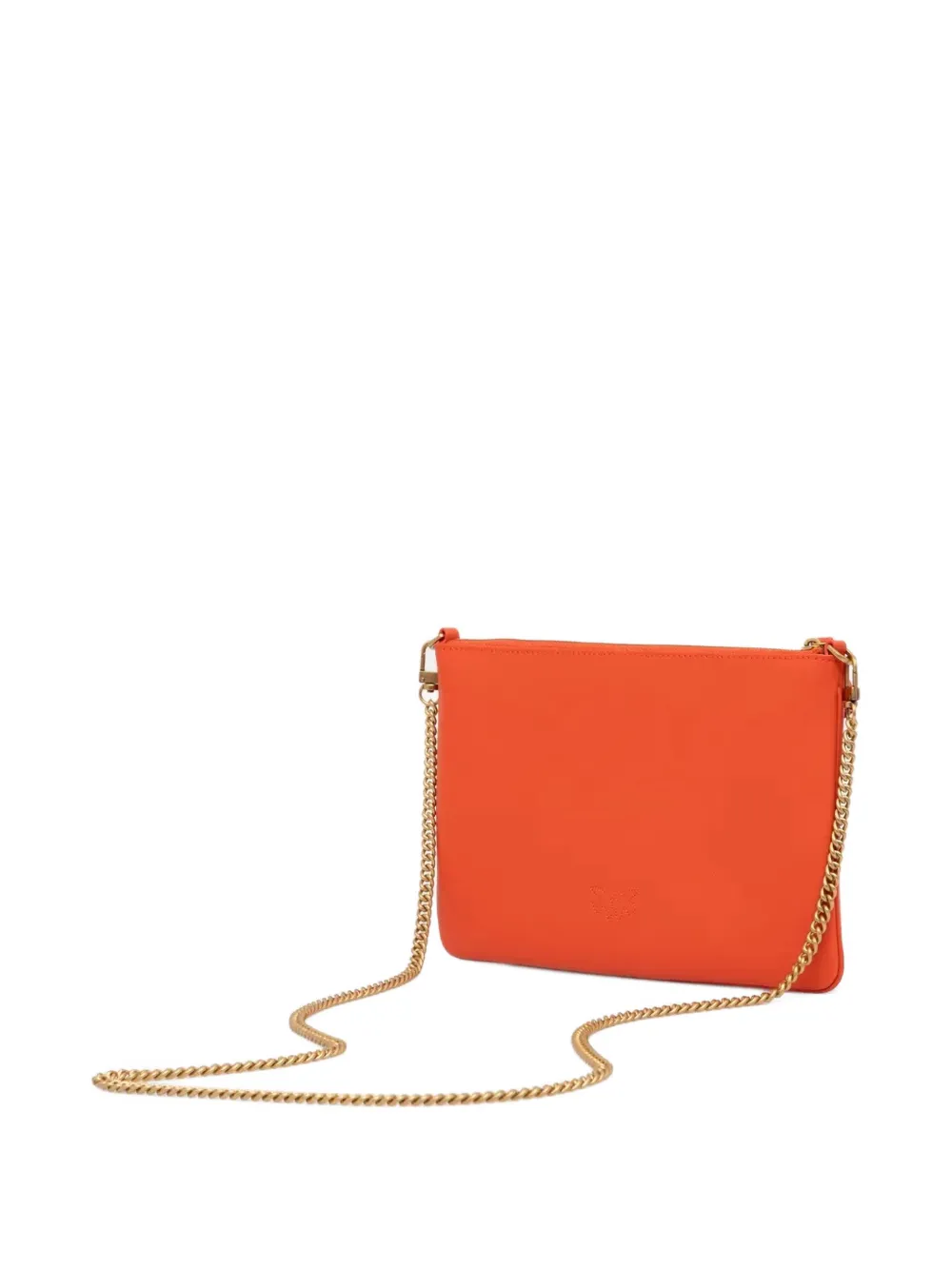 PINKO Leren crossbodytas Oranje