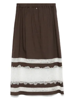 スカート LORENA ANTONIAZZI Women Skirts P2550G015A3347 Brown Lorena Antoniazzi Skirts for Women - FARFETCH