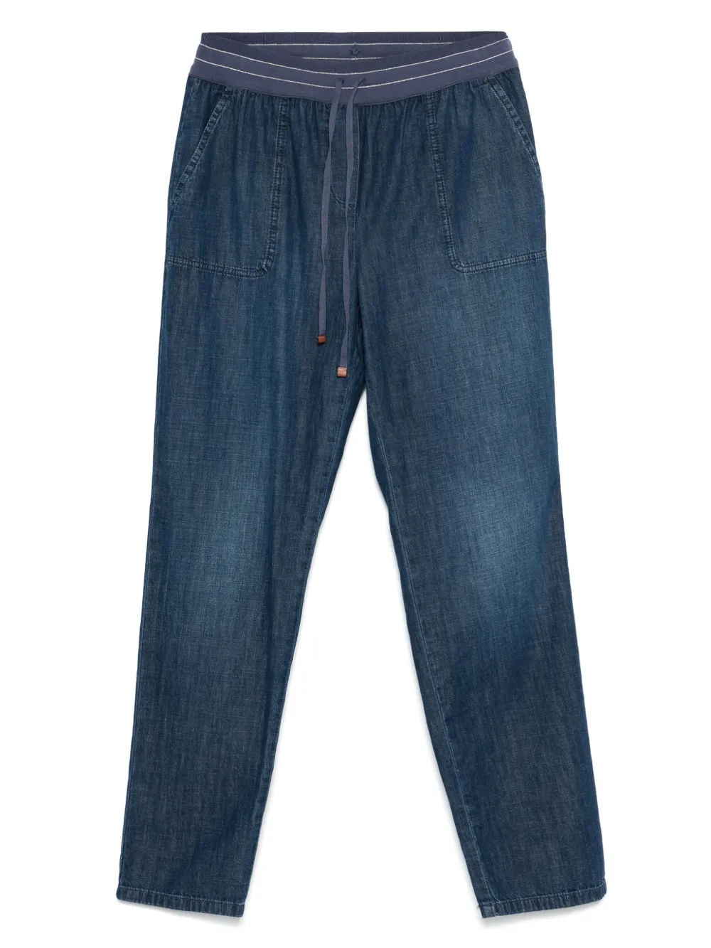 Lorena Antoniazzi tapered trousers | Blue | Image 1