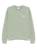 Maison Kitsuné Handwriting Comfort sweatshirt - Green