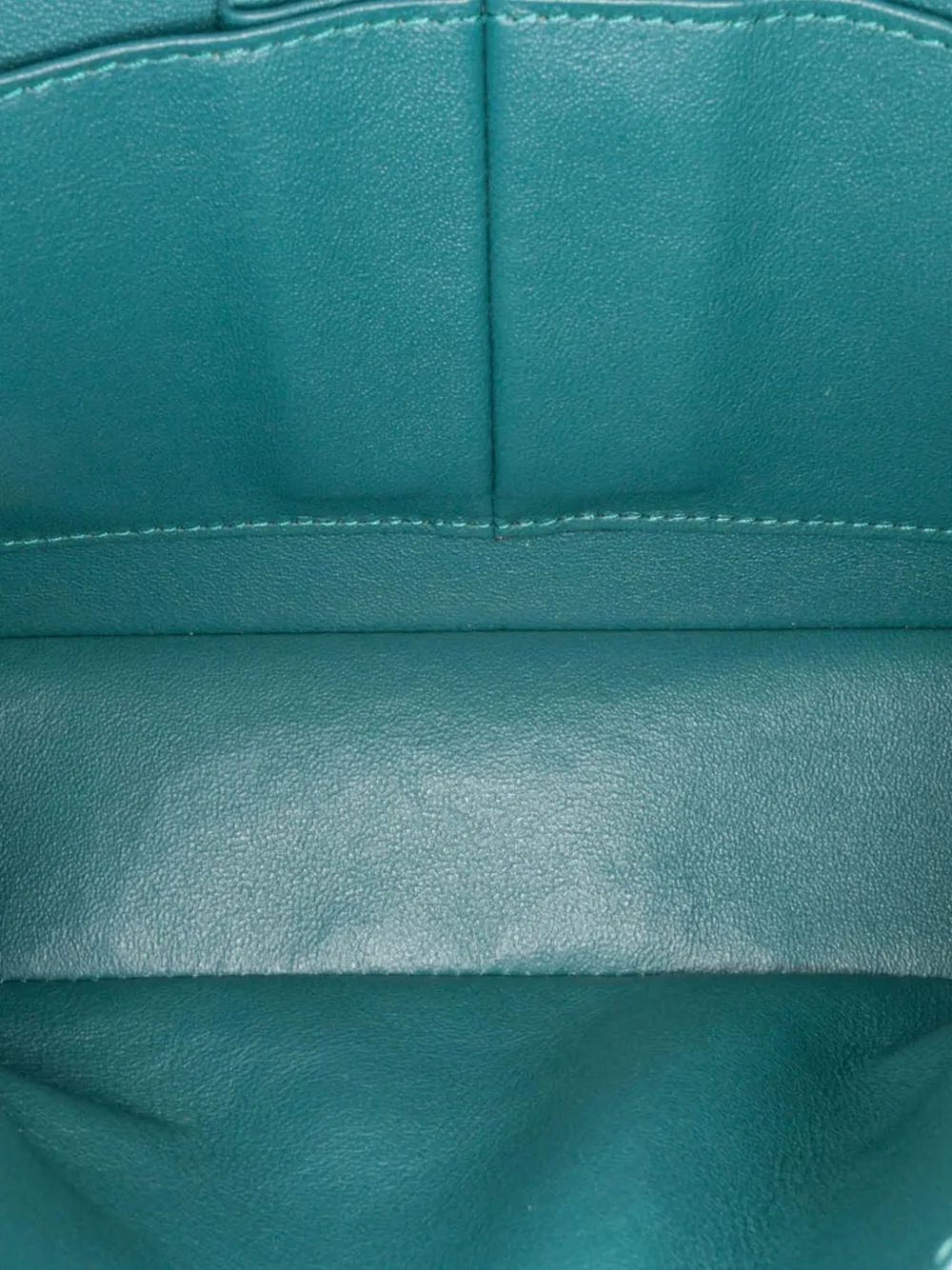 CHANEL Pre-owned 2018-2019 Small Classic Chevron Caviar Double Flap Shoulder Bag In Blue