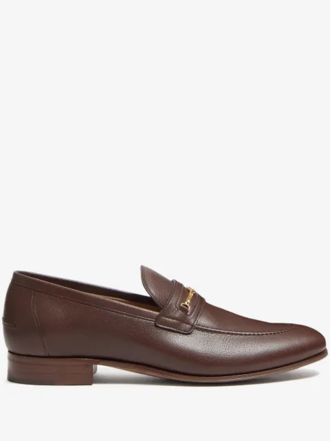 Valentino Garavani VLogo signature kidskin moccasins