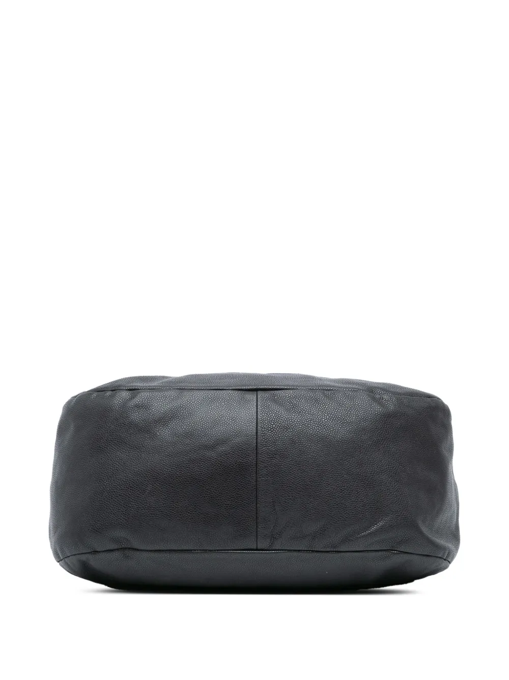 Pre-owned Chanel 2009-2010 Caviar 31 Hobo Bag In Black