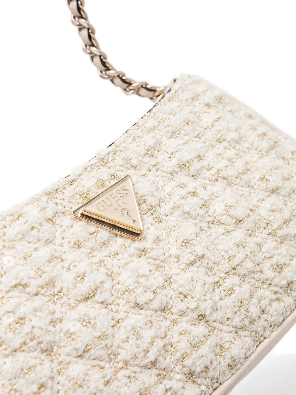 GUESS USA Giully schoudertas Beige