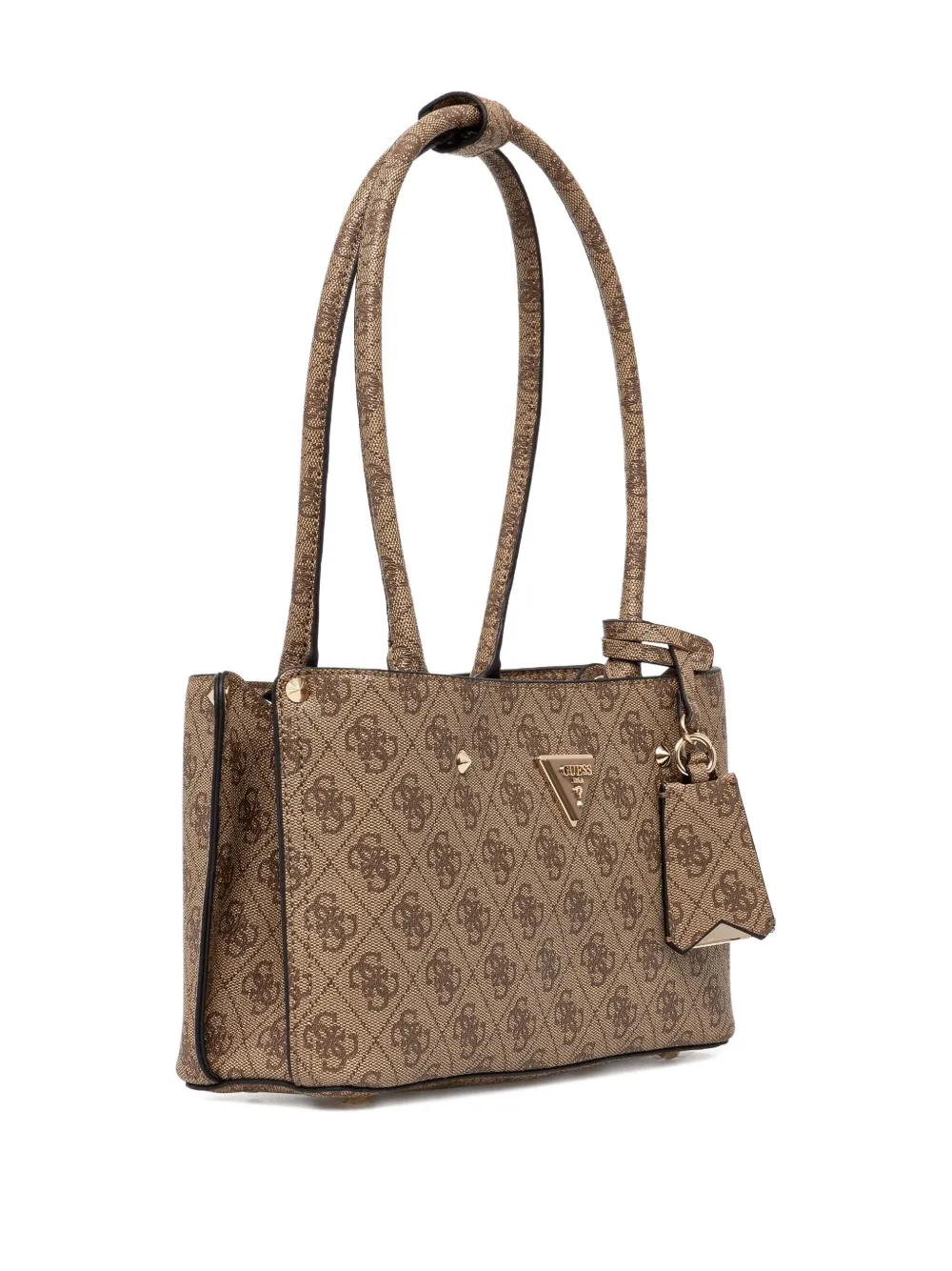 GUESS USA Meridian schoudertas Bruin