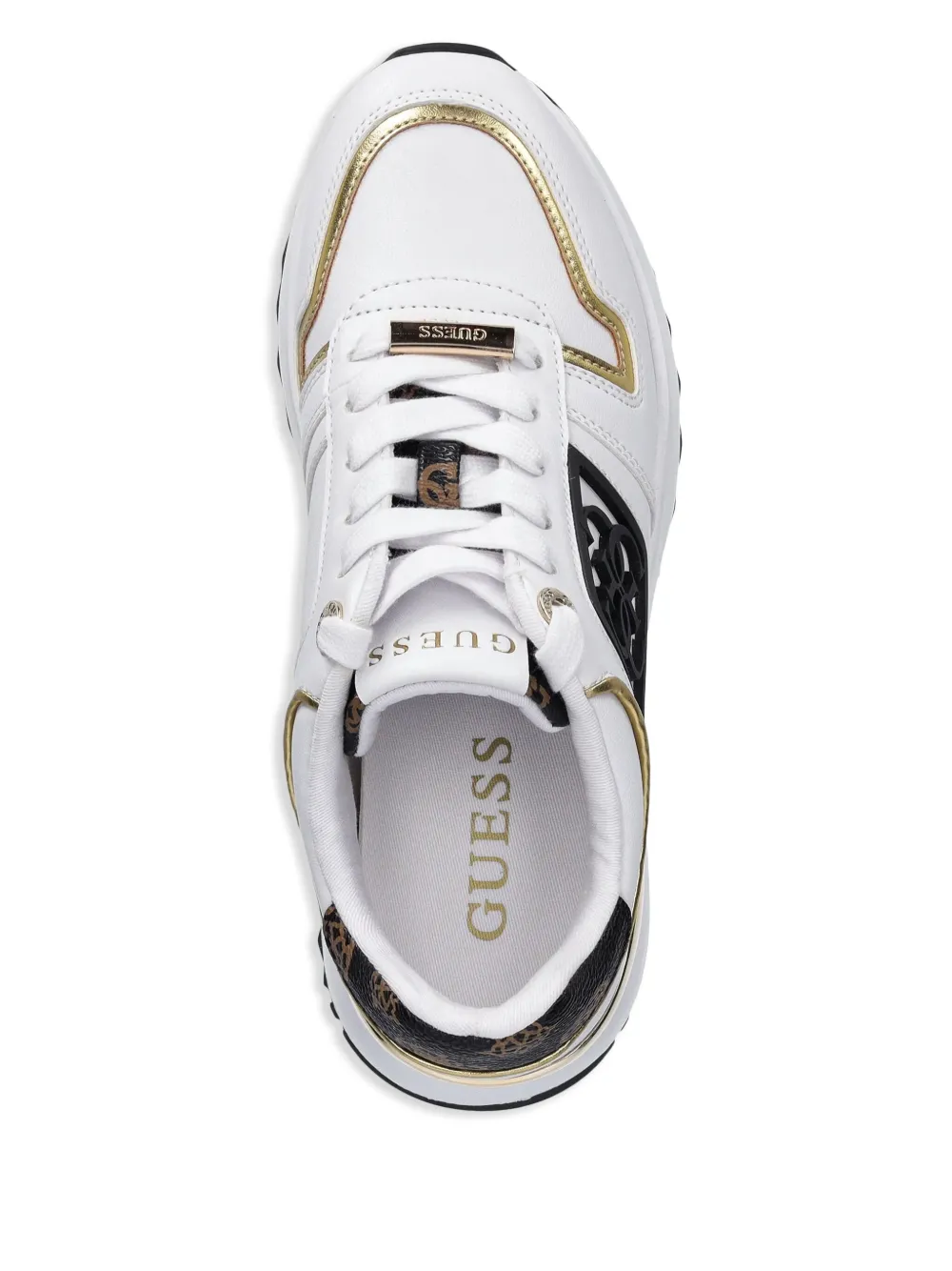 GUESS USA Koyaa 4G sneakers Wit