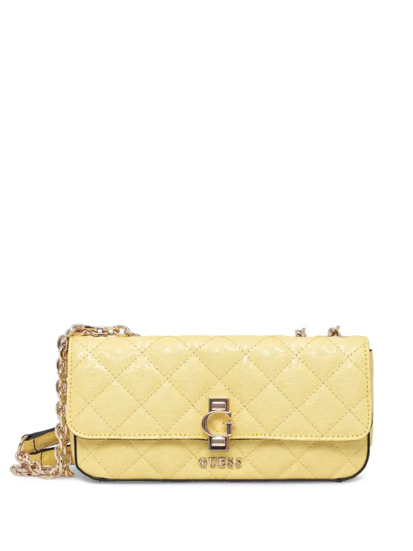GUESS USA Bessey 4G ショルダーバッグ | イエロー | FARFETCH JP