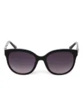 GUESS EYEWEAR cat-eye sunglasses - 01B BLACK