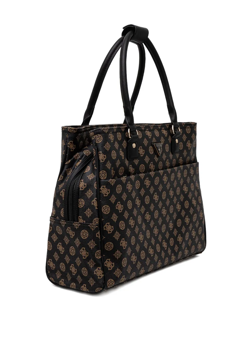 GUESS USA Wilder 4G weekendtas Bruin