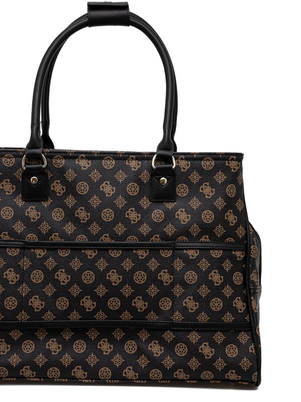 GUESS USA Wilder 4G weekendtas Bruin