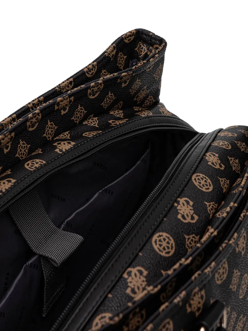 GUESS USA Wilder 4G weekendtas Bruin