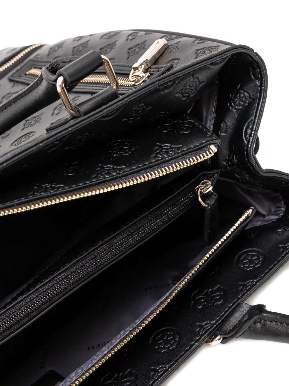 GUESS USA Wilder 4G reistas met Peony-logo Zwart