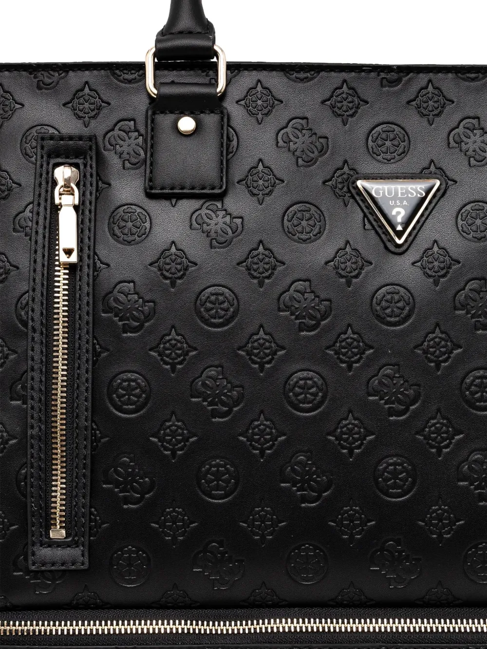 GUESS USA Wilder 4G reistas met Peony-logo Zwart