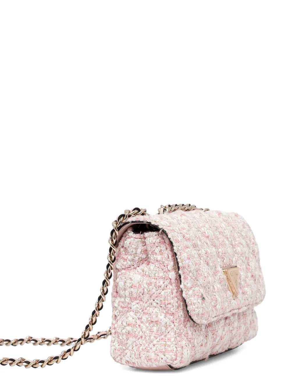 GUESS USA Giully kleine crossbodytas Roze