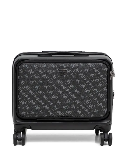 GUESS USA monogram-pattern luggage
