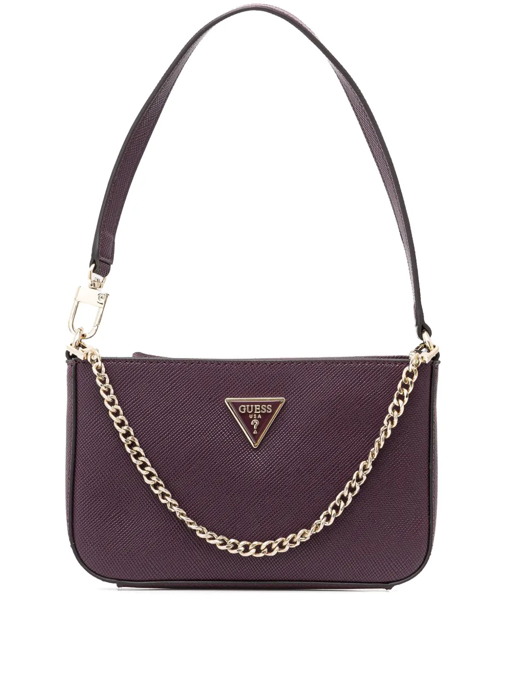Guess Usa Noelle Shoulder Bag In Purple