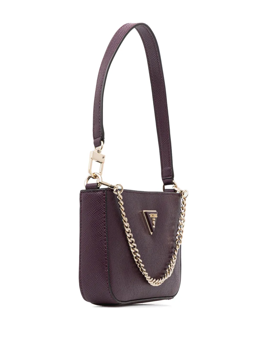 Guess Usa Noelle Shoulder Bag In Purple