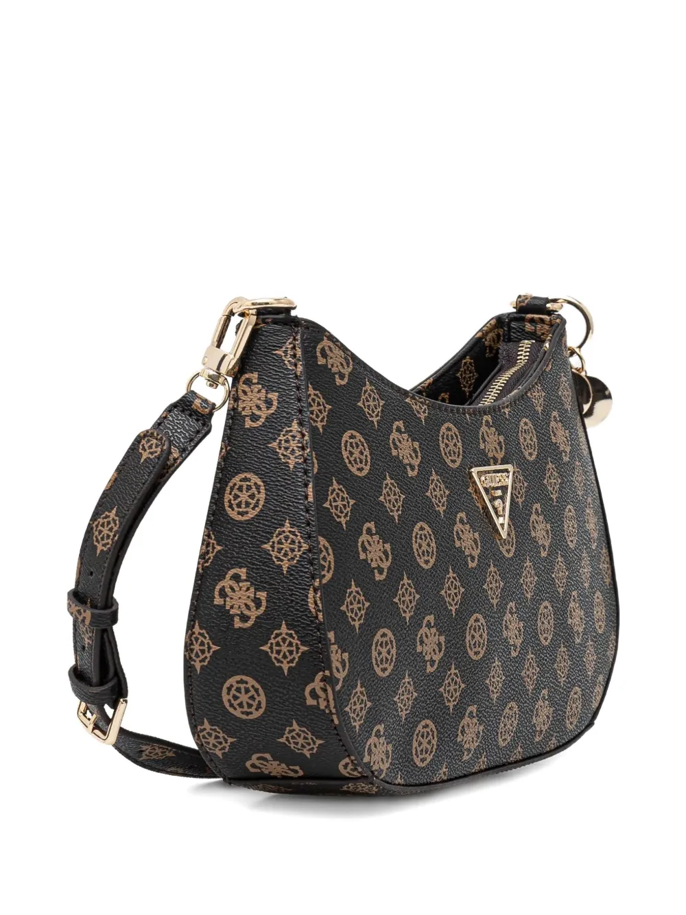 GUESS USA Noelle 4G schoudertas Zwart