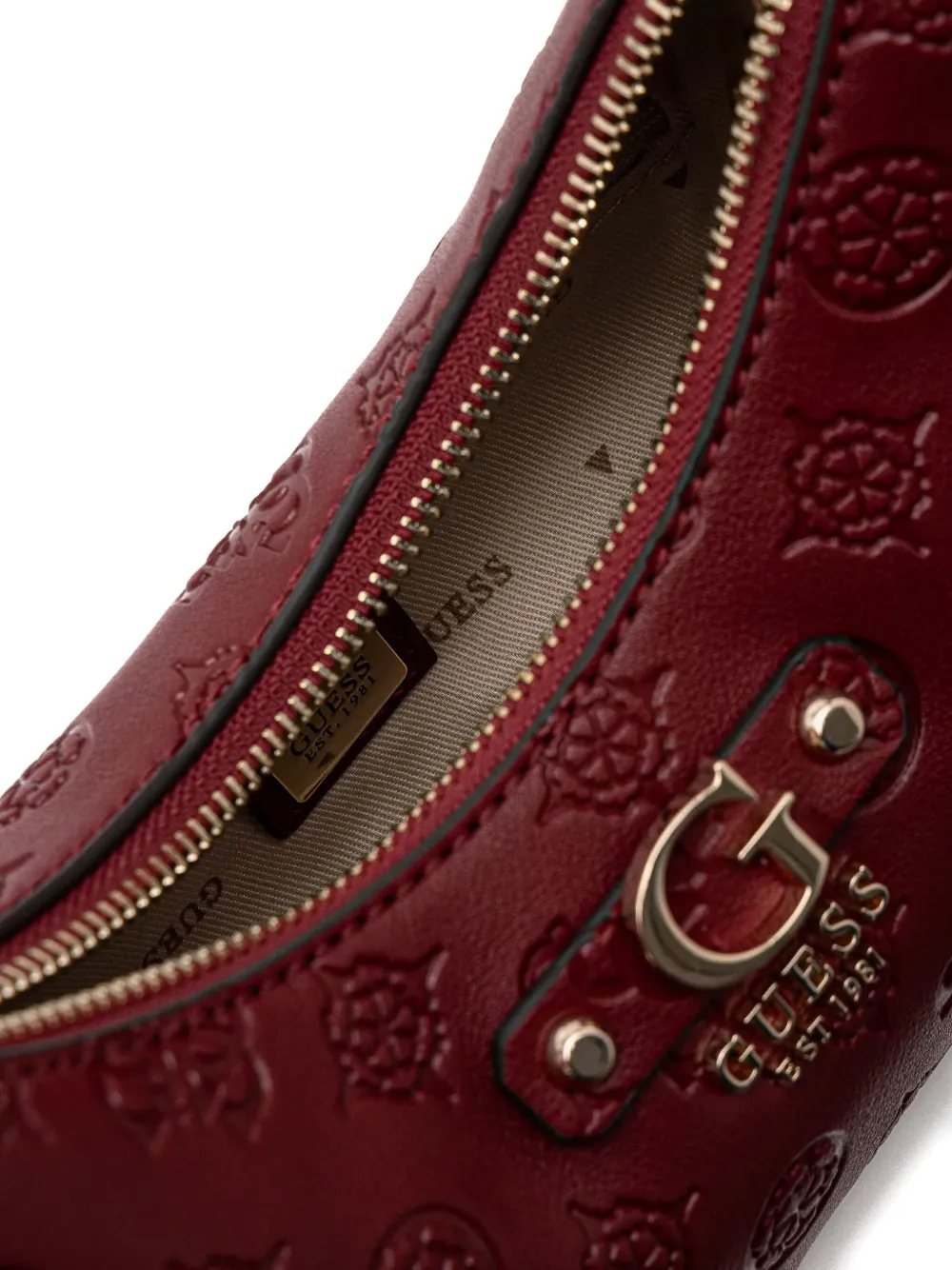 GUESS USA Gerty schoudertas Rood